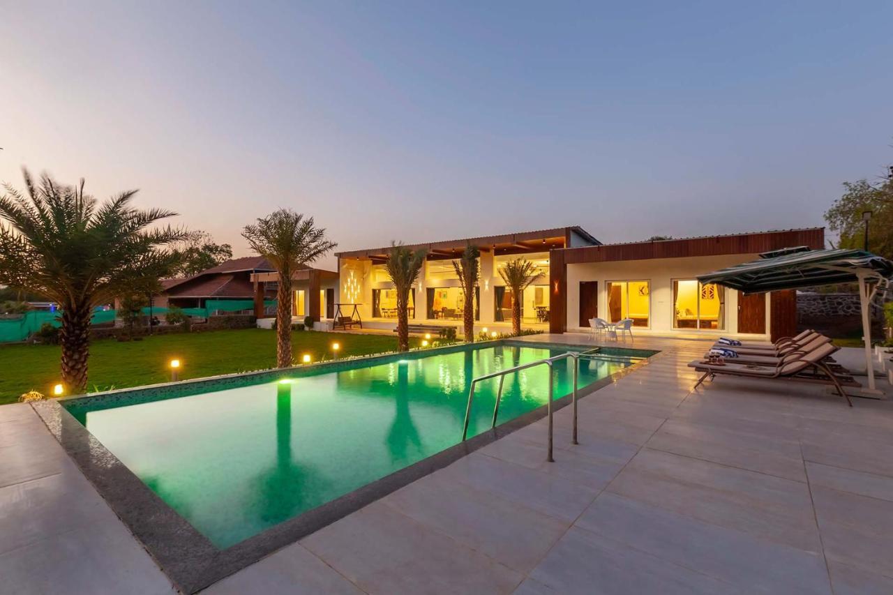 Natures Odyssey By Stayvista - Amidst Lush Greenery With Outdoor Pool And Indoor Activities Chinchavli Eksteriør bilde