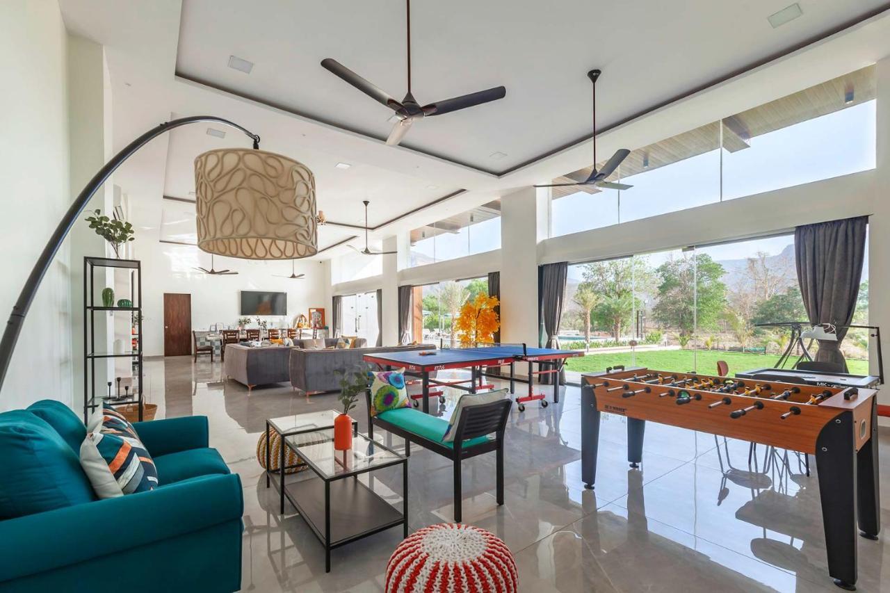 Natures Odyssey By Stayvista - Amidst Lush Greenery With Outdoor Pool And Indoor Activities Chinchavli Eksteriør bilde